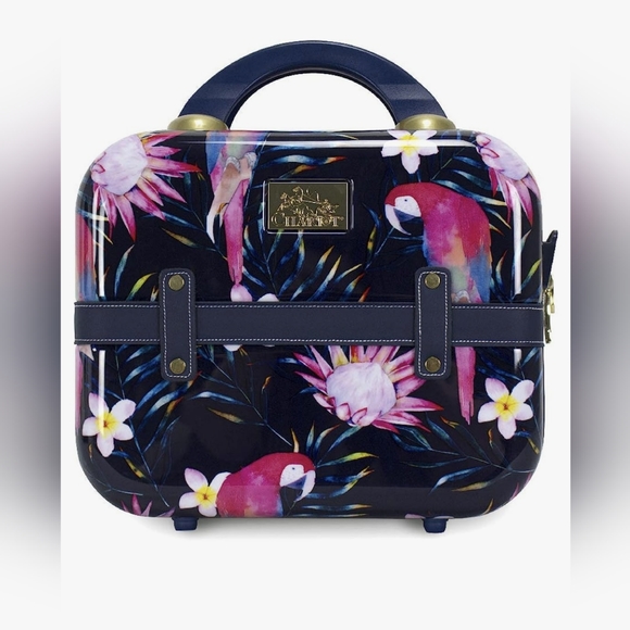 Beauty Case Tote Parrot 12 Inches. - Picture 7 of 10